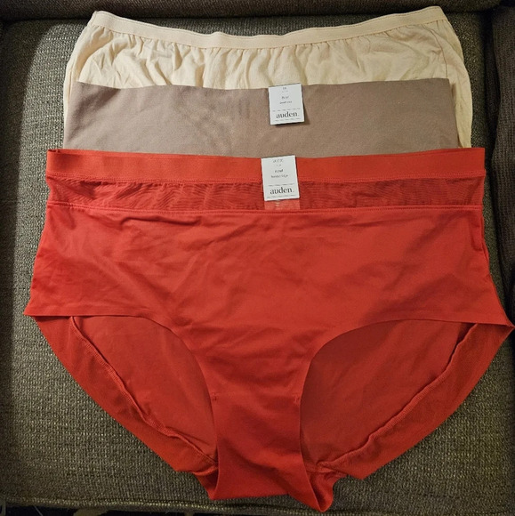 Auden Fruit of the Loom Bundle Lot ladies plus size underwear panties size 1X/9 - Picture 1 of 4